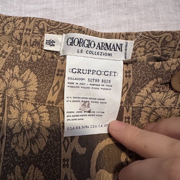 Giorgio Armani Wrap Skirt - Picture 4 of 9